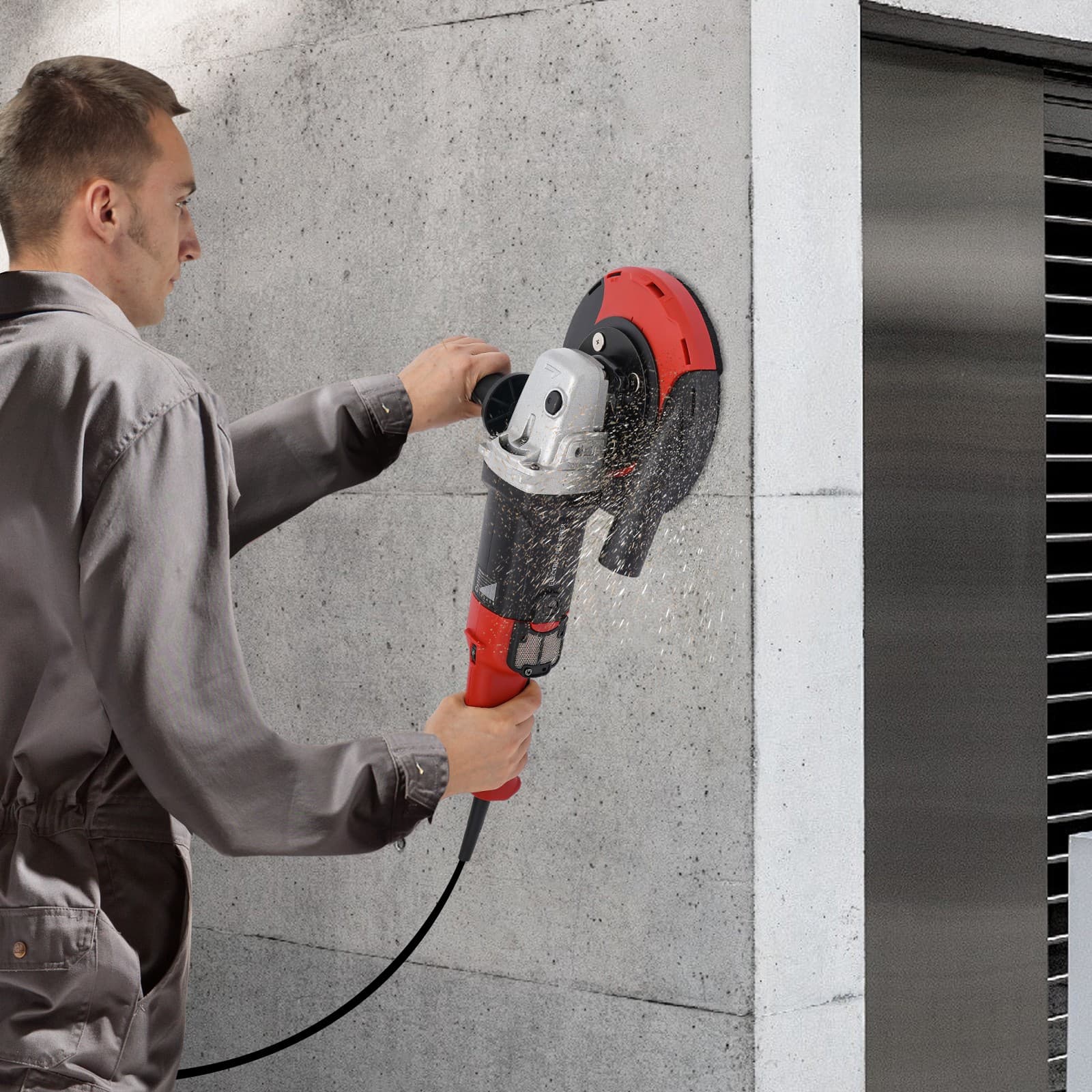 Modern Grinding Machine, Concrete Grinder Set, Dust-Free Grinding Machine 3