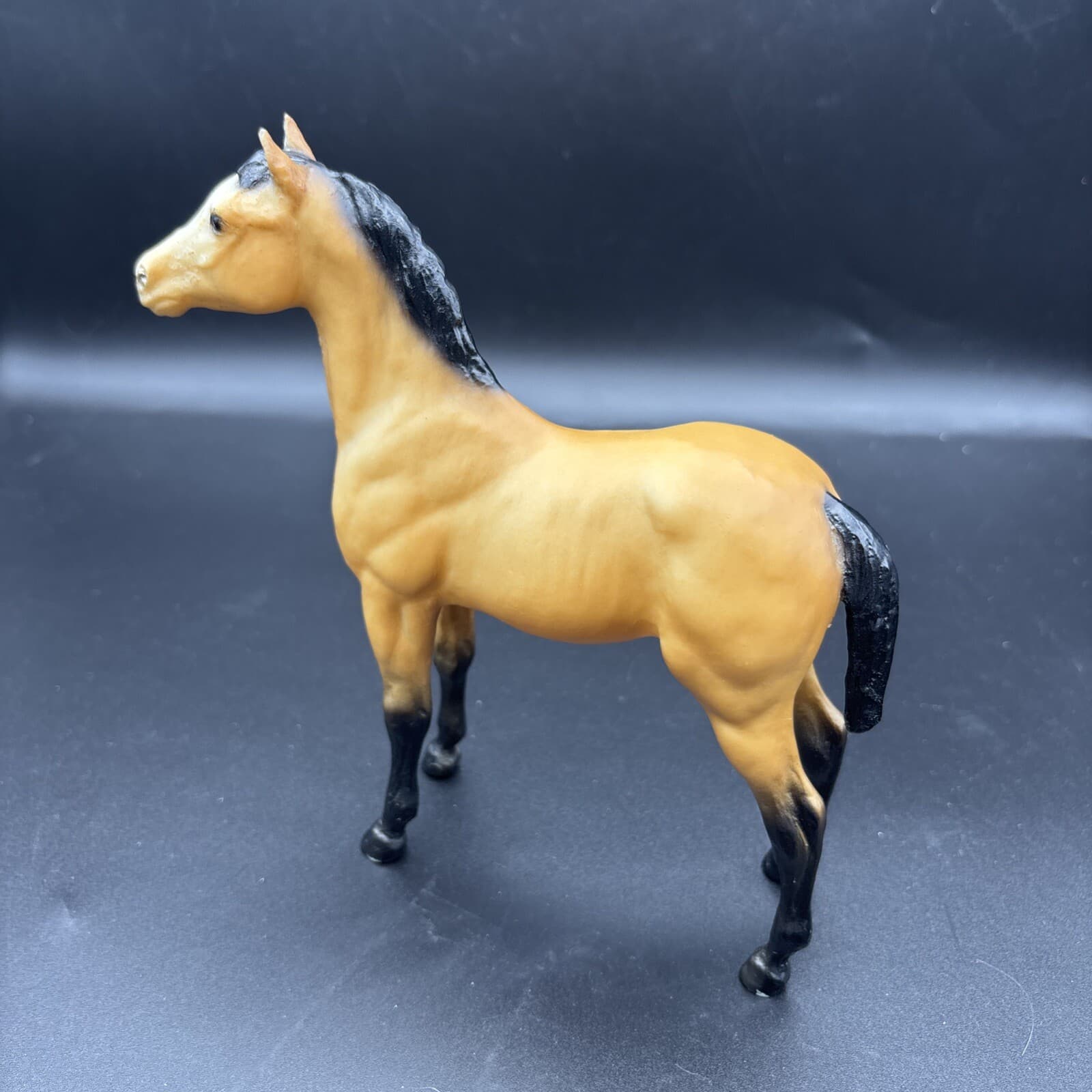 Breyer Horses Buckskin Stock Horse Foal bald face 1983 2