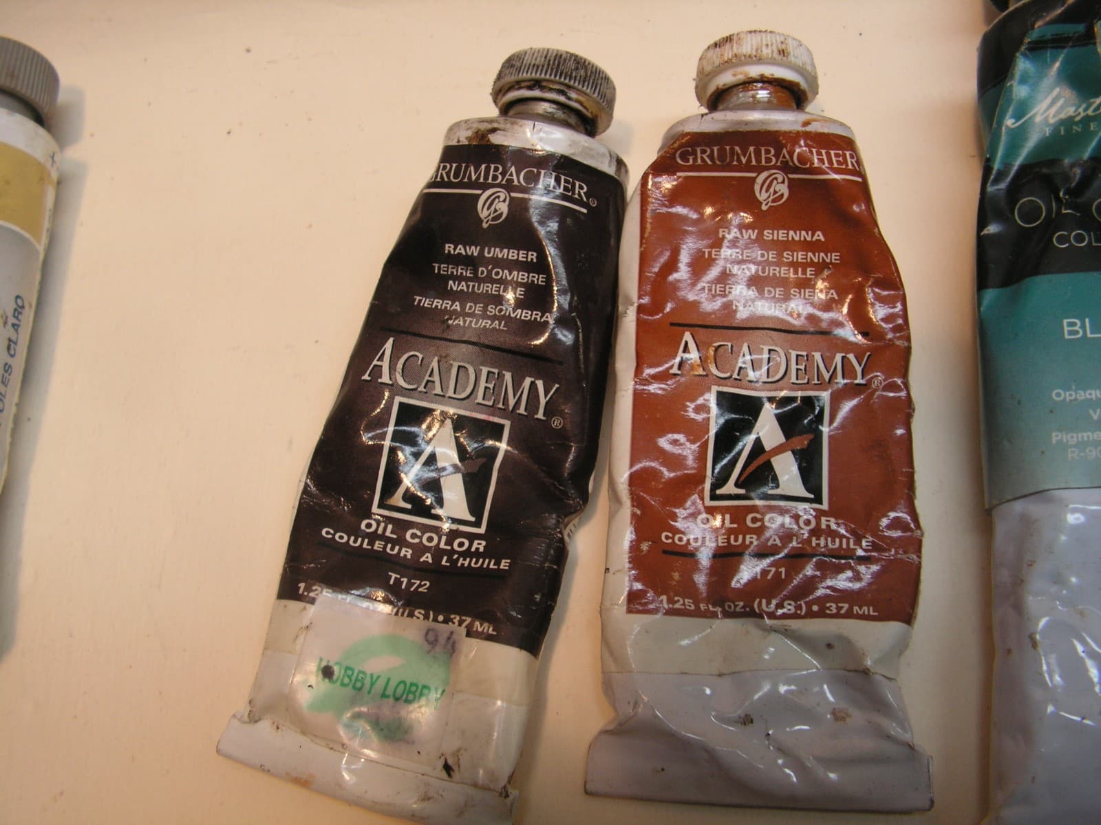 30 Vintage Oil Paints, 5Van Gogh S Fine, 9 Winsor & Newton, 2 Grumbacher ETC. 5