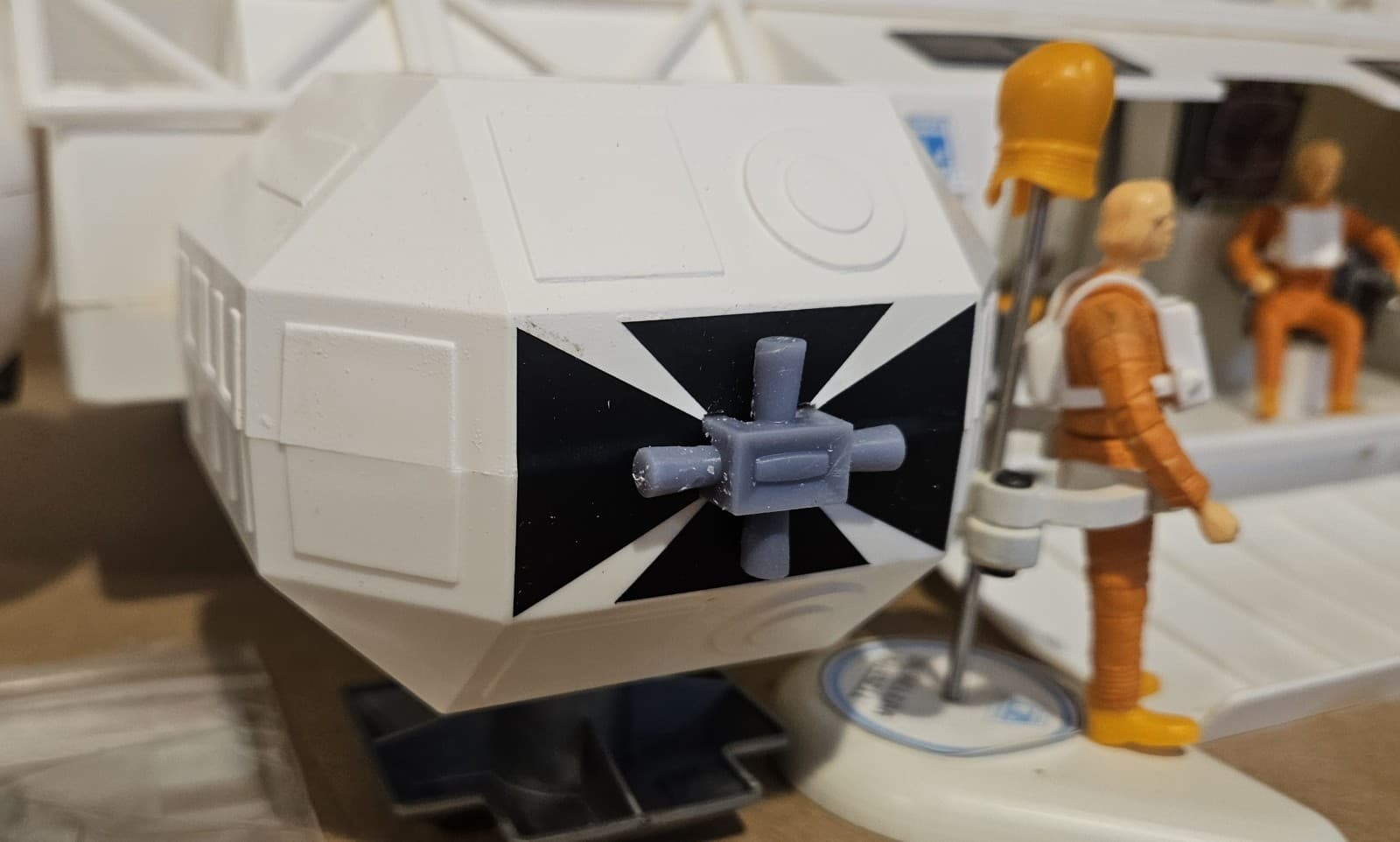 Space 1999 Mattel Eagle One Black Sticker Set 2