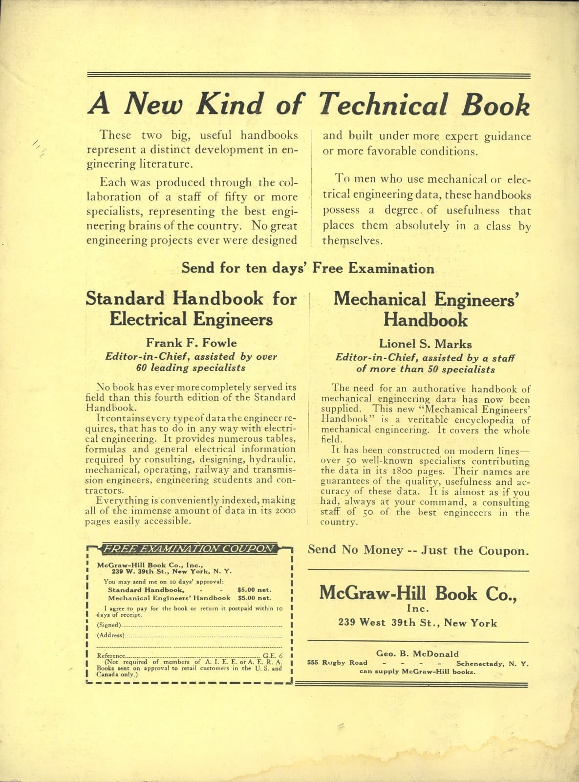 RARE 1917 "General Electric Review"  Magazine - Technical 100 pages + many ads 3