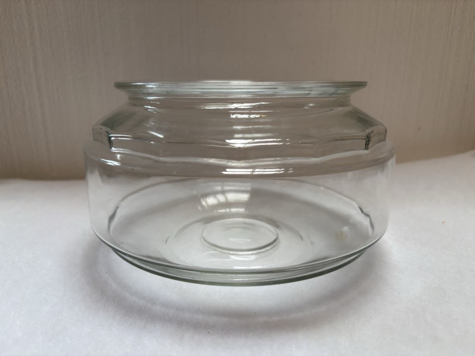 Vintage Glass Turtle Fish Bowl Mid Century Modern Terrarium I Gallon 6” 2