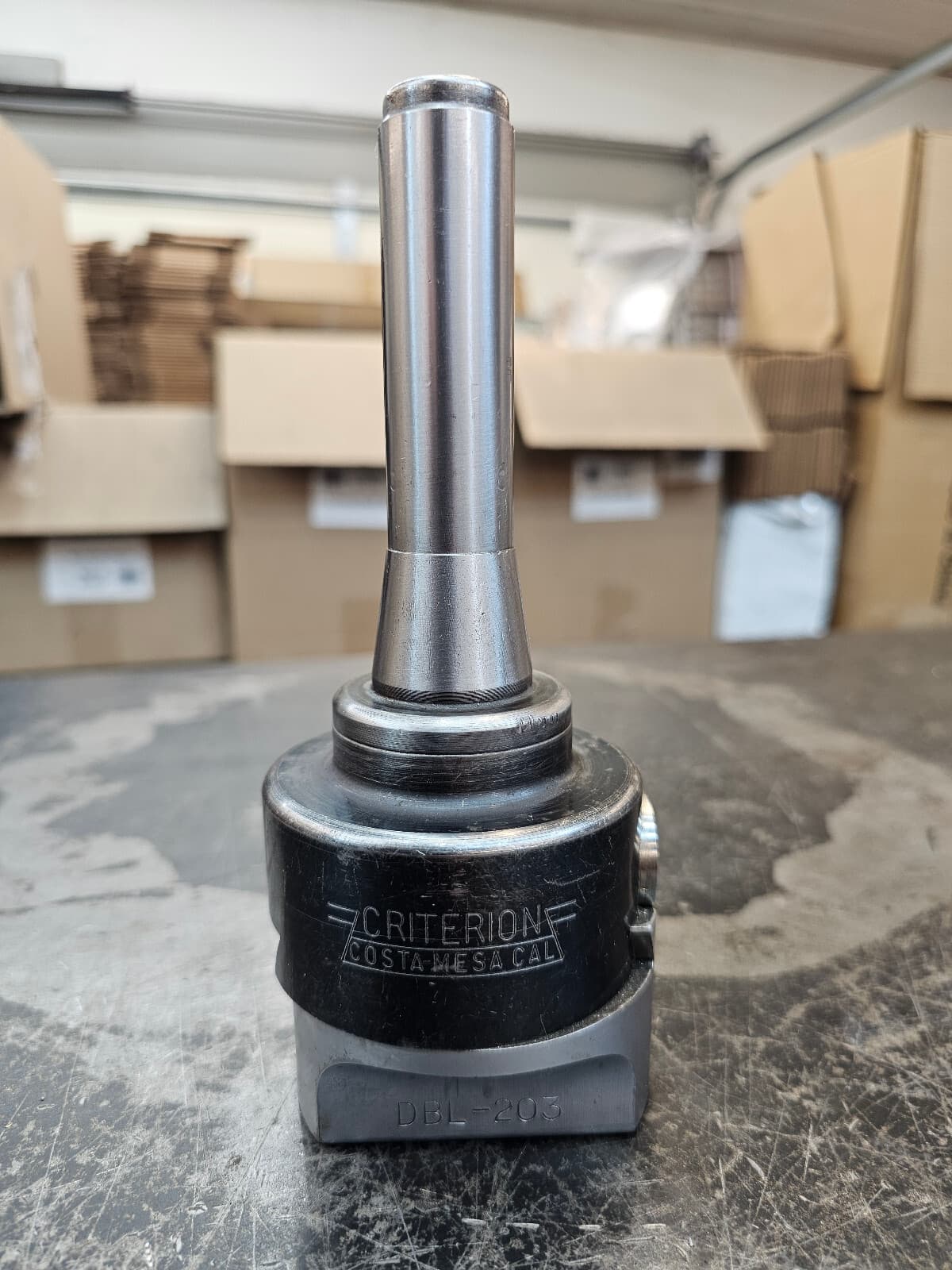 Criterion DBL-203 DBL203 3/4" Capacity Precision Fine Boring Head R8 Mount #6