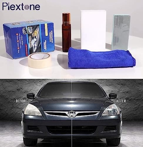 Headlight Restoration Kit Easy to Restore Dull Faded and Discoloured PL02 3