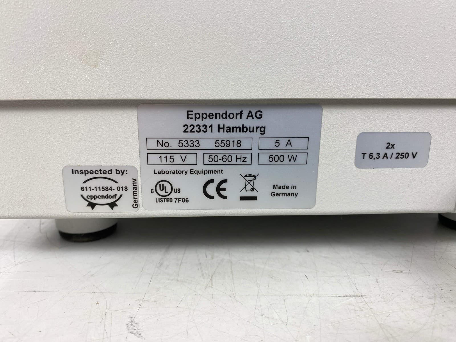 Eppendorf 5333 Mastercycler Gradient Thermal Cycler *For Parts or Repair* 6