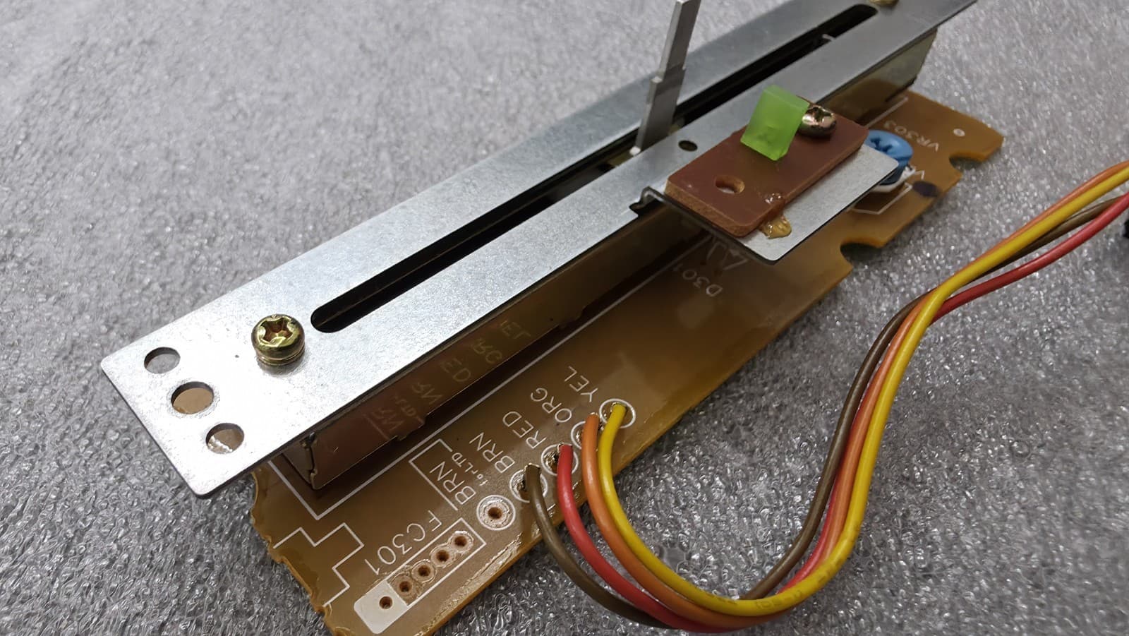 Technics sl1200, sl1210 Mk2. Original Pitch Fader. Exc Condition 5