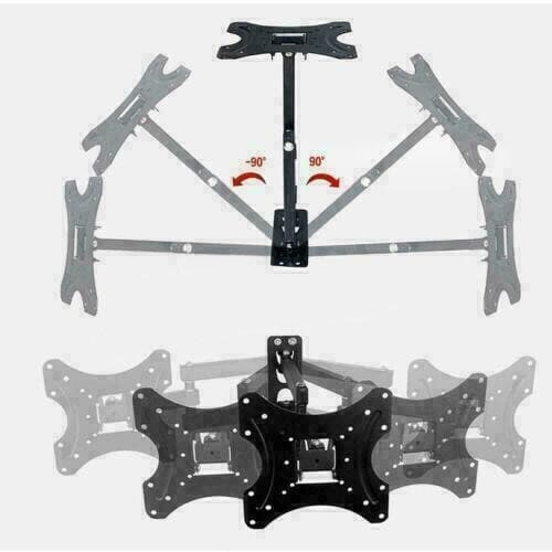 Full Motion TV Wall Mount Bracket Swivel Tilt 17 22 24 26 32 40 42 Inch LED LCD 5