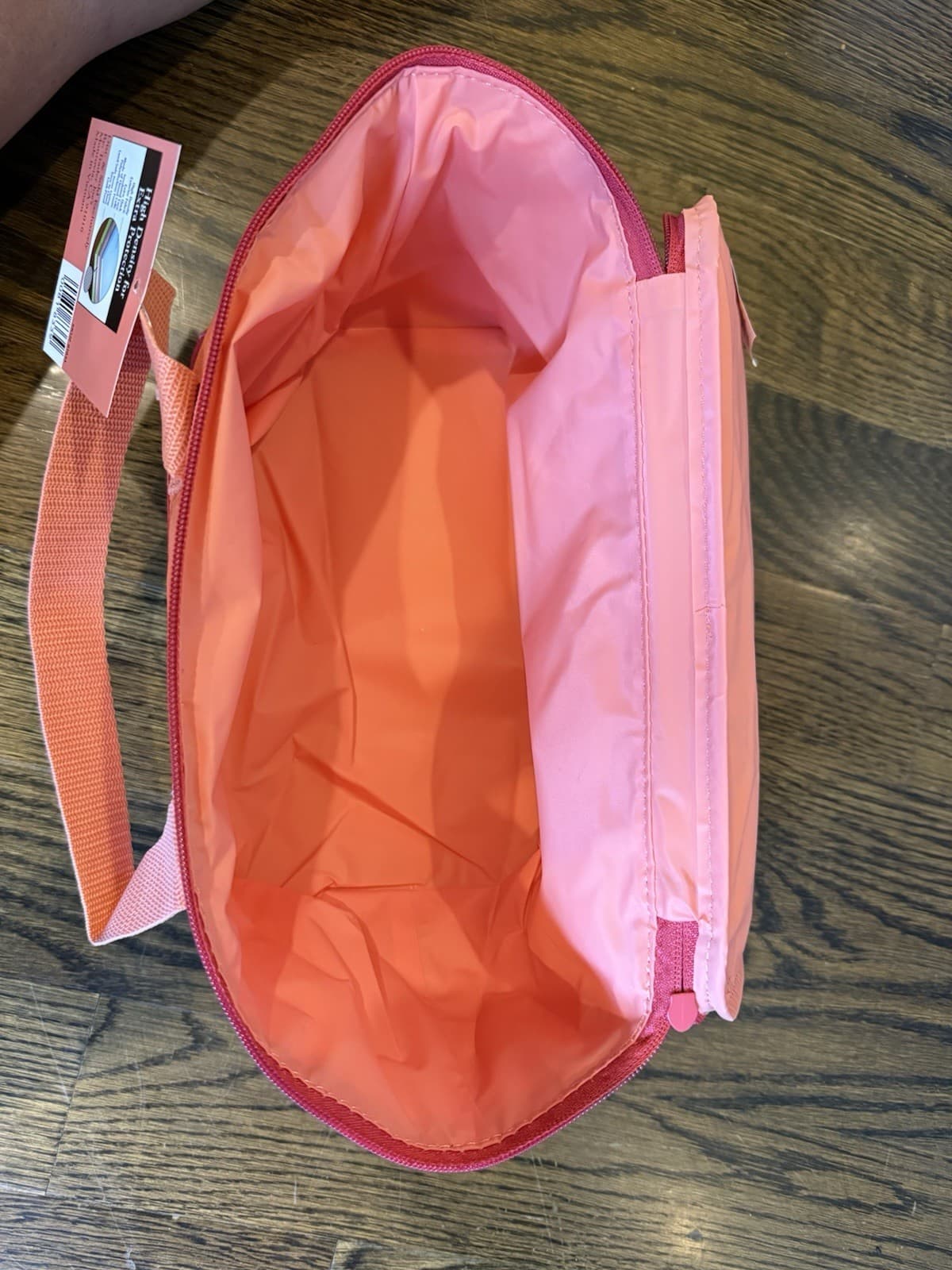 Trader Joe's Bag PEACH Mini Insulated Tote Bag NEW Quick Free Shipping 6