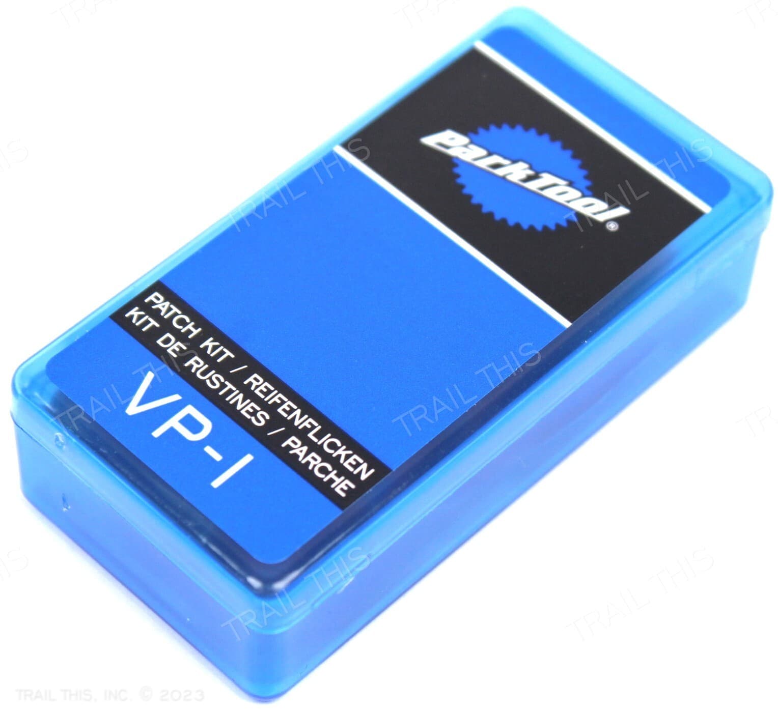 Park Tool VP-1 Vulcanizing Bike Tire Inner Tube Patch Repair Kit 6-Patches Glue 2