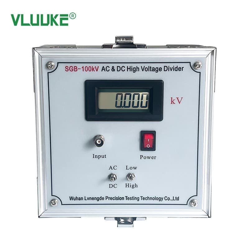 AC&DC Digital Voltage Meter HV Divider LV Display Meter AC DC High Voltage Meter 6