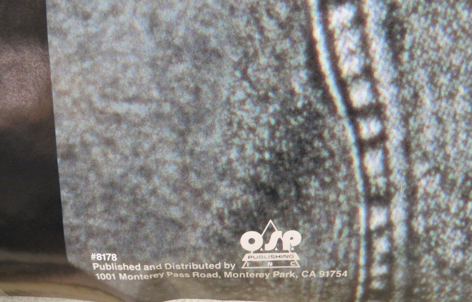 ROLLED VINTAGE 1992 ALAN JACKSON COUNTRY SINGER 23X35 POSTER OSP 8178 P27 2