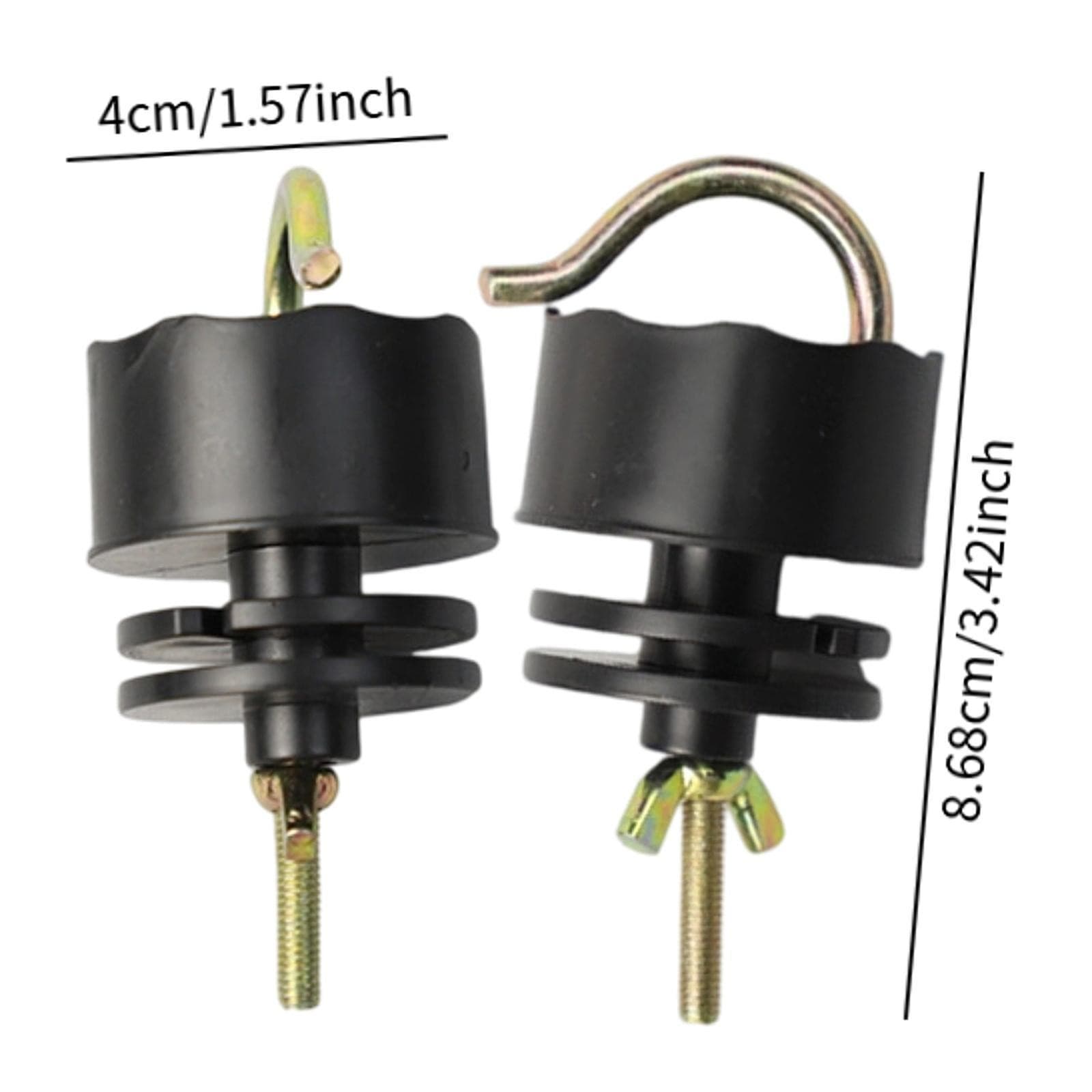 10Pcs Electric Fence Insulators Fencing Fencing Wood Post Insulators 4