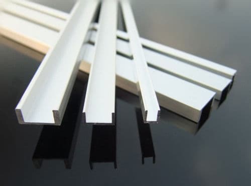 1pcs Aluminium U Profile Channel DIY RC Car Model Craft Robot Bracket Multi Size 4