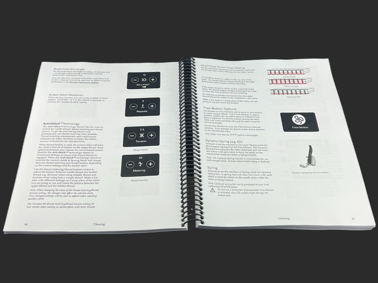 PFAFF Creative Icon 2 Instruction Manual W/ Voice Control Guides: Full Color 2