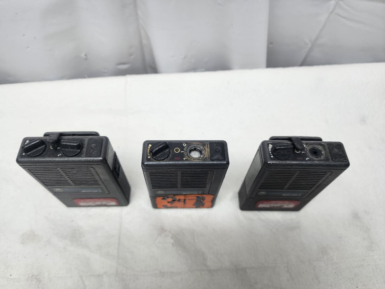 LOT OF 3 Minitor II Pager Frequency 46.1000 2