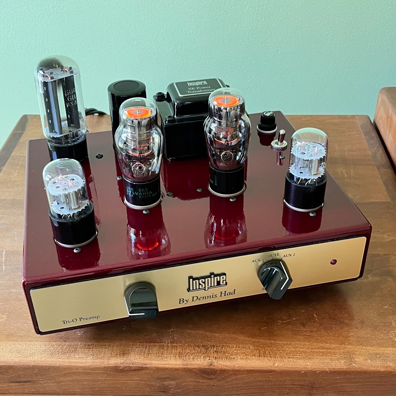 TUBE PREAMPLIFIER INSPIRE by DENNIS HAD TRI-O TUBE SET PREAMPLIFIER 5