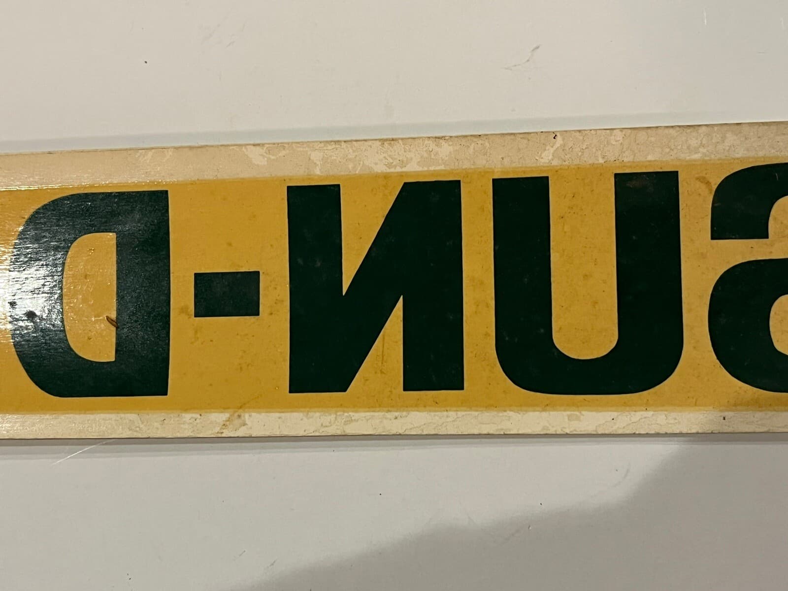 Vintage Sun Drop Soda Pop Cola Water Transfer Applied Decal Store Display Window 4