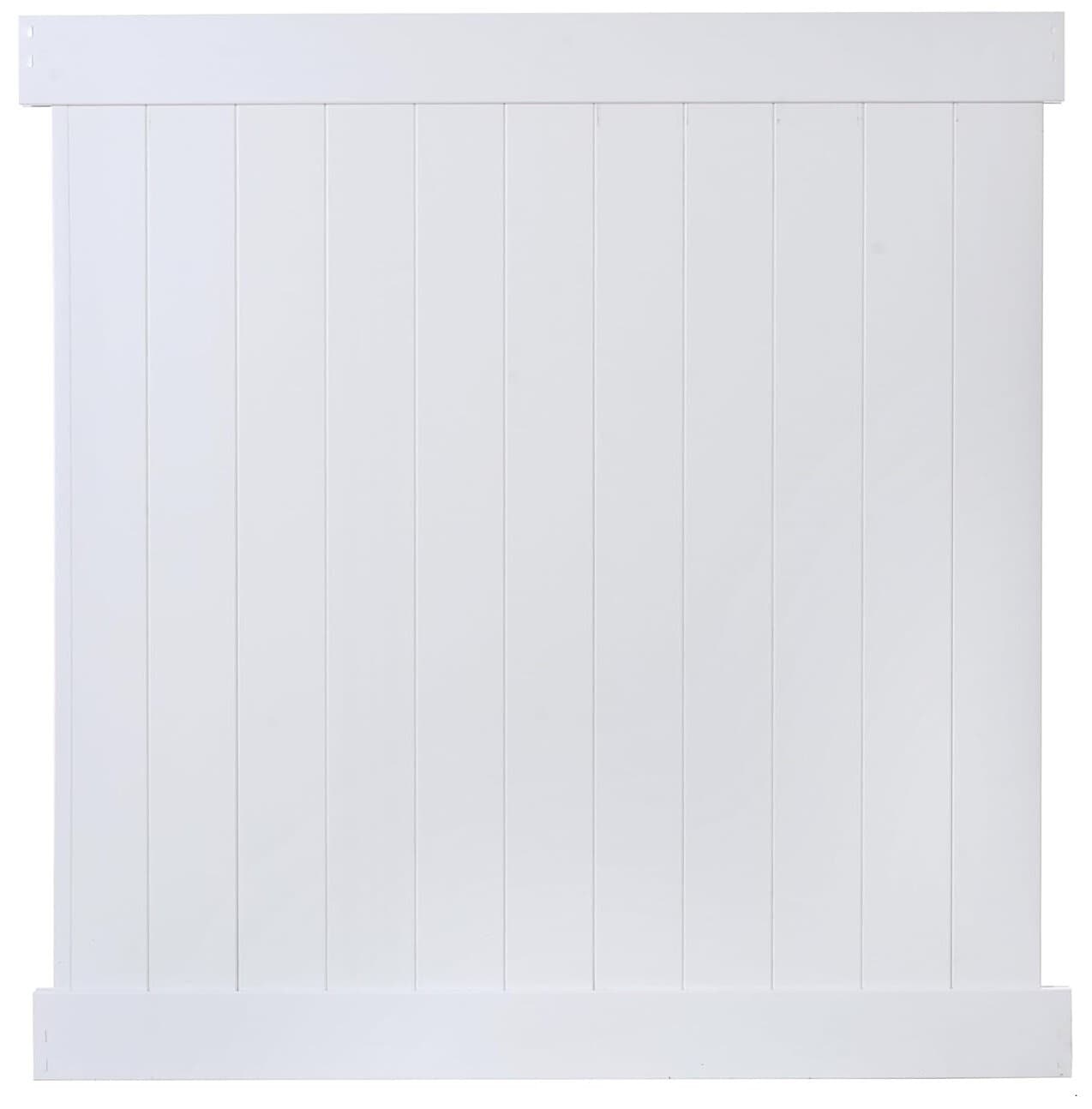 6ft Tall Vinyl Privacy Fence Panels 2