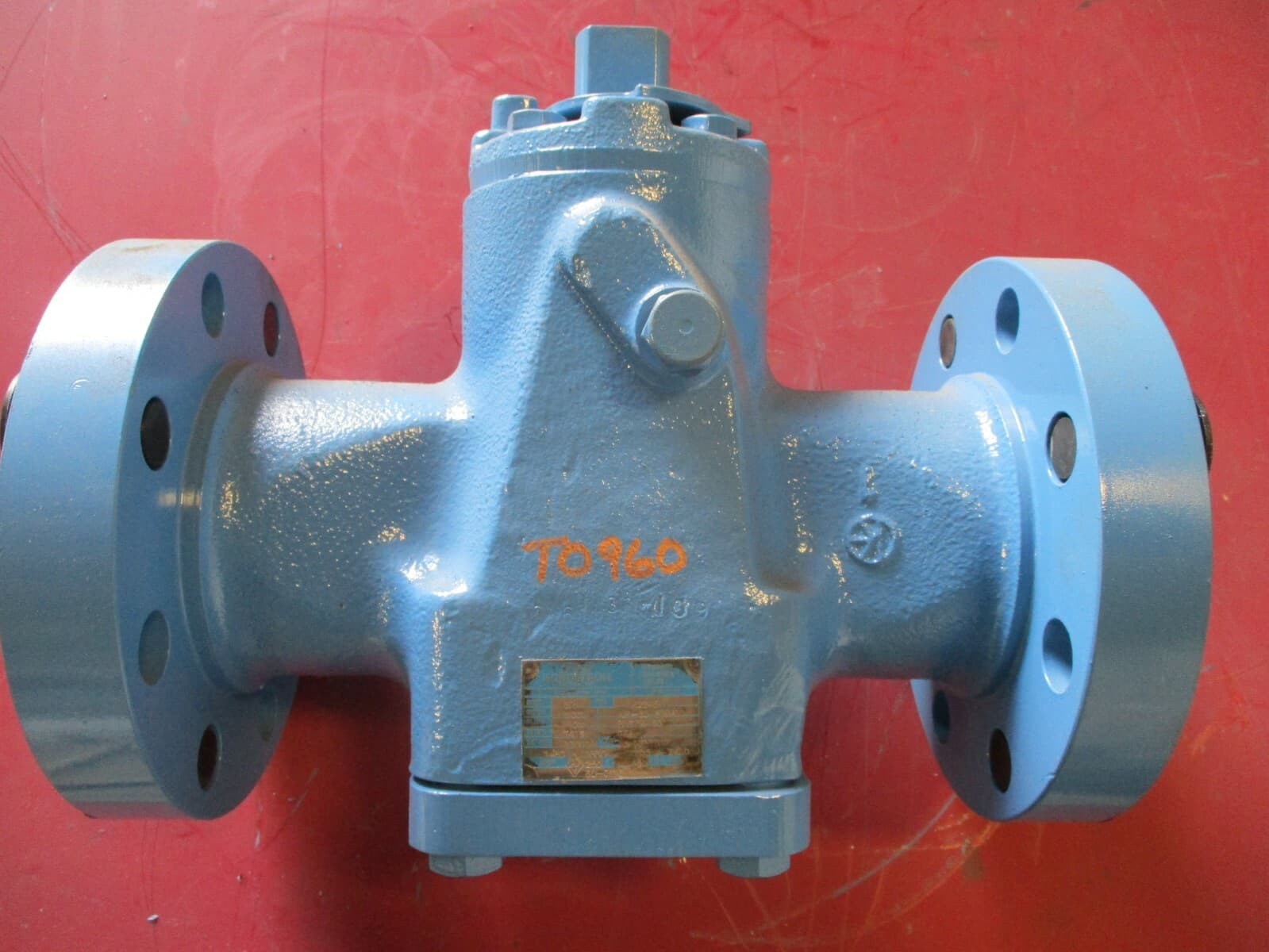 NORDSTROM 2245 Lubricated Plug Valve Dynamic Balance 3" ANSI CL 600 RF Flange  2