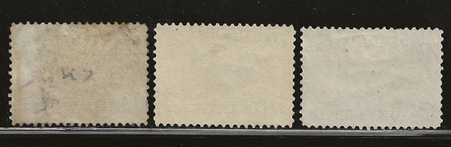 NEWFOUNDLAND #53-55 used 2