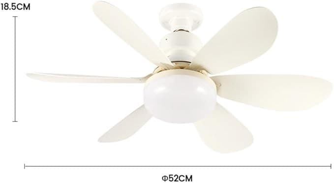 Socket Ceiling Fans with Lights and Remote- Socket Fan light with Dimmable Led 2
