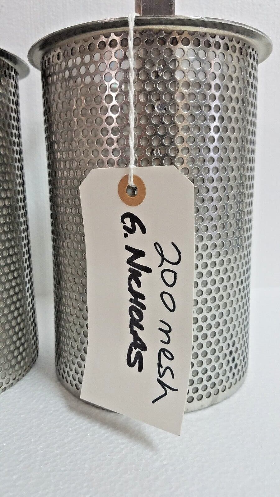 1) Eaton 53BTX Strainer Basket 60 Mesh or 200 Mesh (4) available (100 Mesh sold) 5