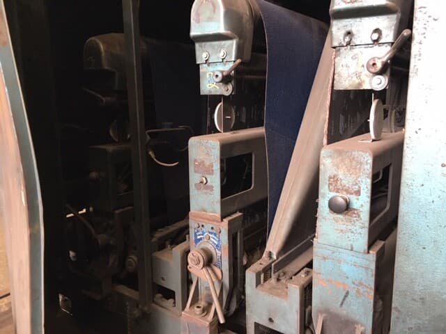 AEM 36" Used AEM 3 Head Wide Belt Steel Sander 75-370/3HD R. B. 4