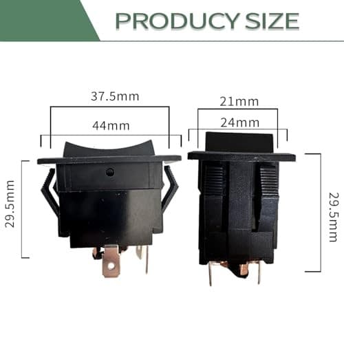 Trailer Power Jack Switch 87570 226023, Compatible with LCI Lippert Recpro F2C  4