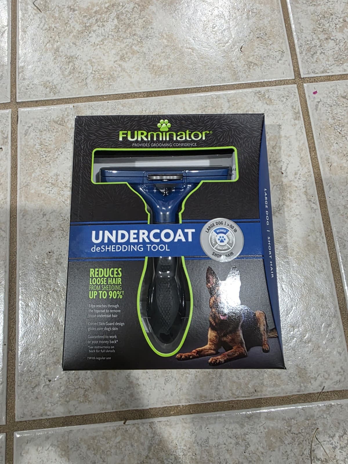 FURminator P-92913 deShedding Tool - Blue