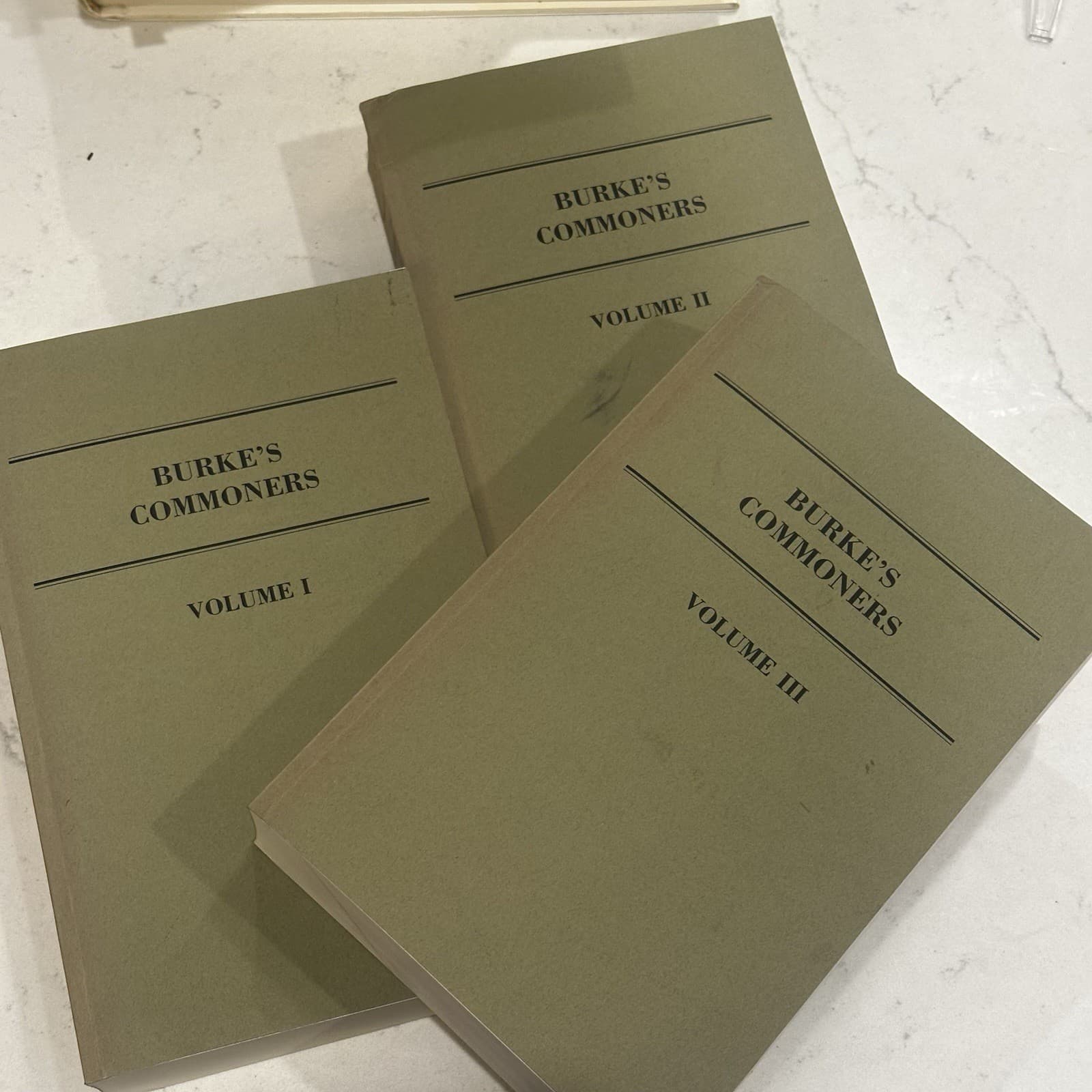 Burke’s Commoners Of Great Brittan And Ireland Vol. 1-3 2