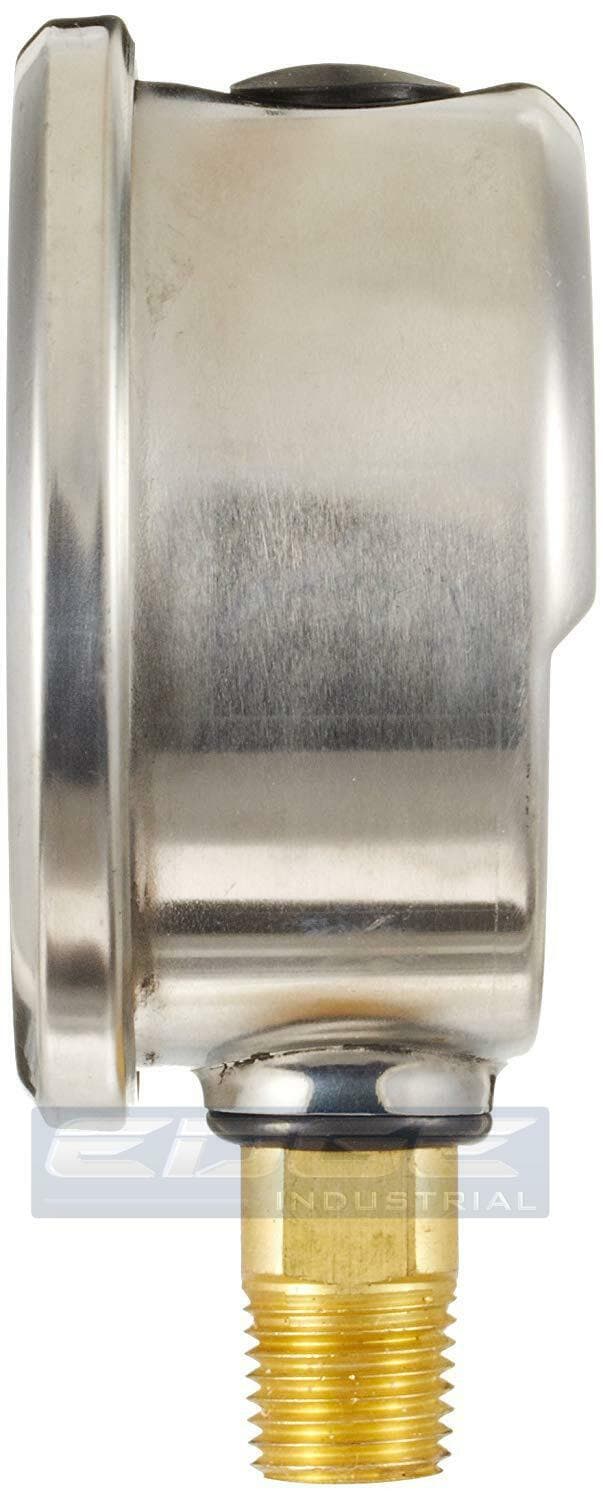 Liquid Filled pressure gauge compressor hydraulic 1.5 "face 0-200 lower mnt 1/8" 2