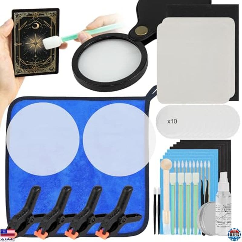 17-in-1 Card Care Cleaning & Polishing Kit - Complete Trading Card Restoration 2