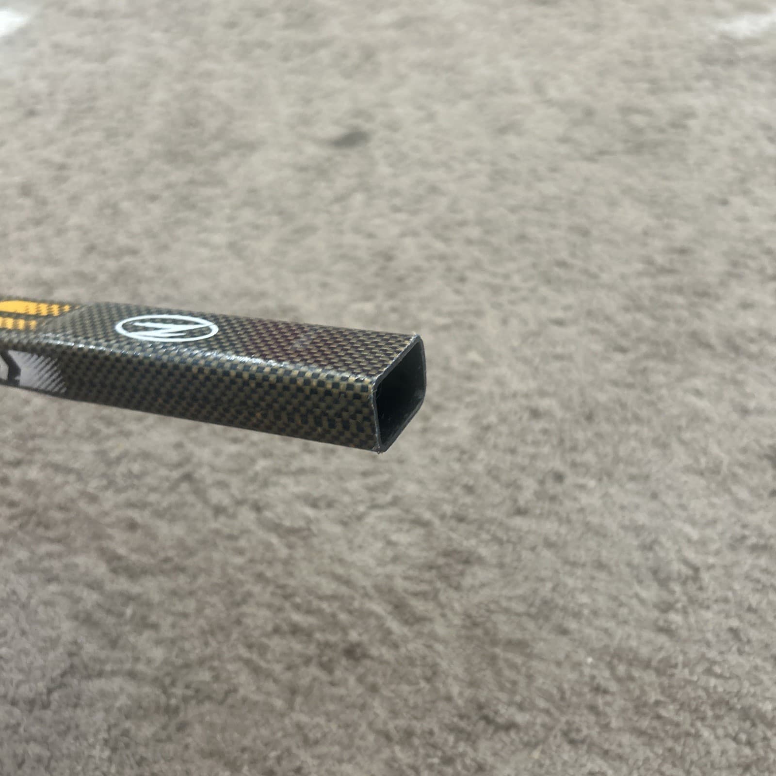 RARE GREEN EASTON Z-BUBBLE HOCKEY STICK SHAFT 85 FLEX 44"  WITH 3 1/2” WOOD PLUG 5