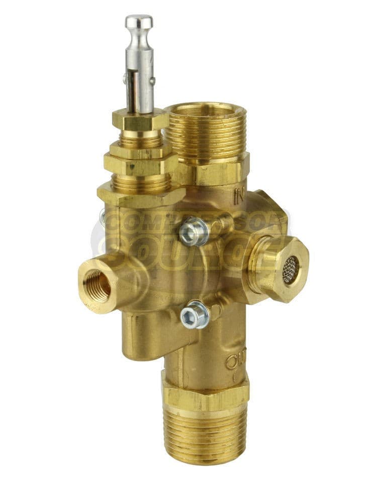 Gas Air Compressor Unloader Check Valve Combo 145 - 175 PSI 3/4" Inlet & Outlet 3
