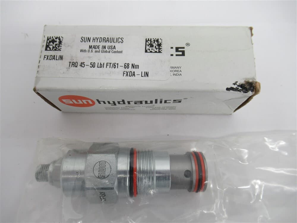 Sun Hydraulic FXDA-LIN , Fixed Orfice Pressure Compensated Flow Control Valve