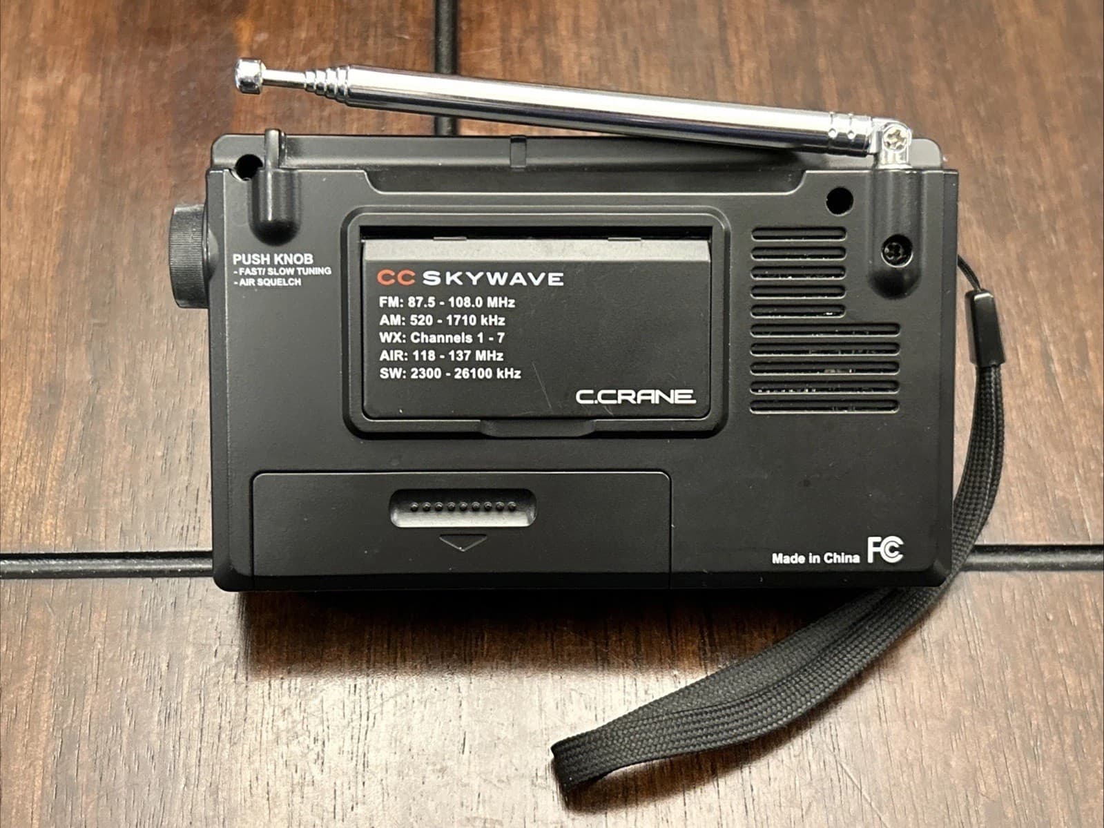 C. Crane CC Skywave 1 AM, FM, Shortwave, NOAA Weather + Alert, VHF Aviation 5