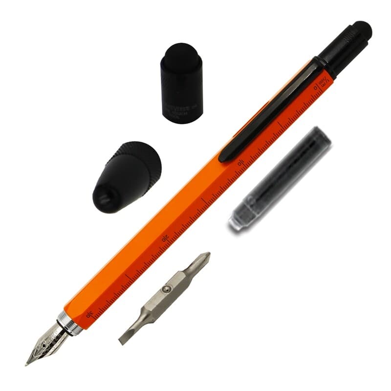Monteverde USA One Touch Tool Pen, Fountain Pen, Orange (MV35290) 4