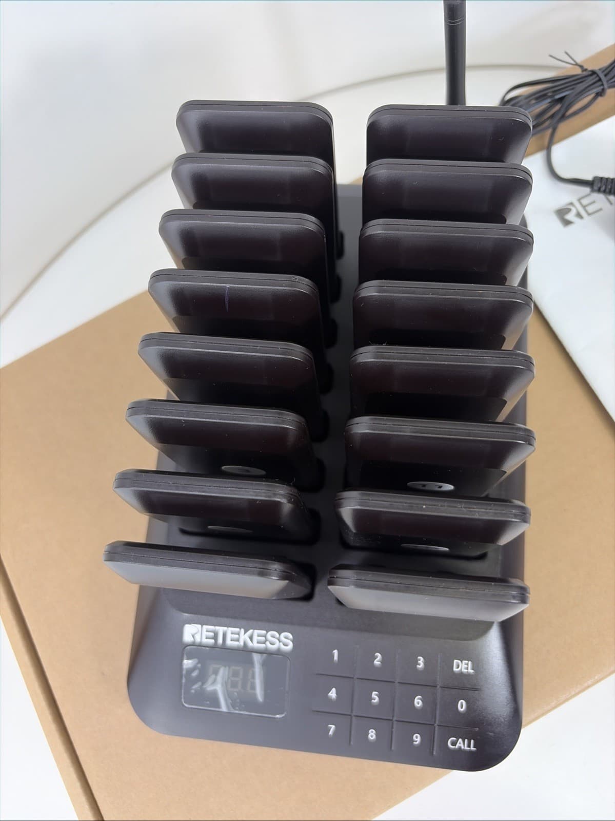 Retekess TD157 Restaurant Pager System,Pagers For Restaurant 16 Beepers For Bar 3