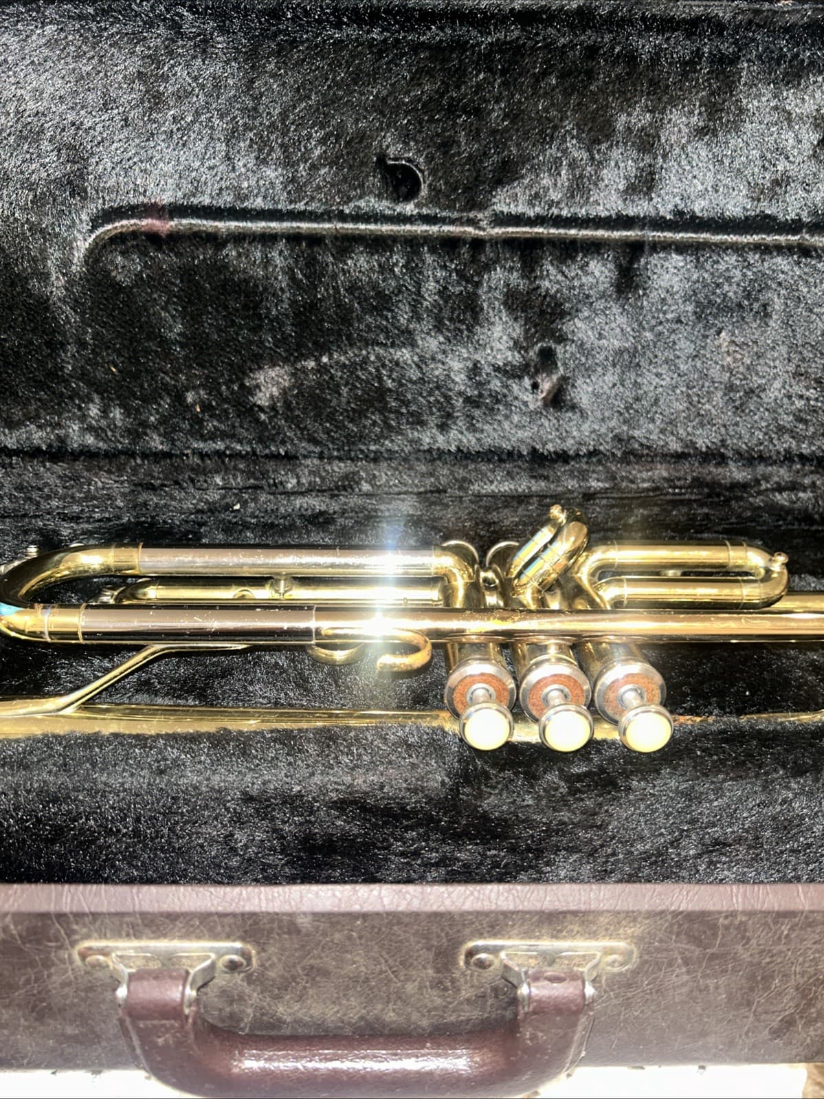 Yamaha YTR-232 Trumpet w/ Case & Two Mouthpieces Japan 6