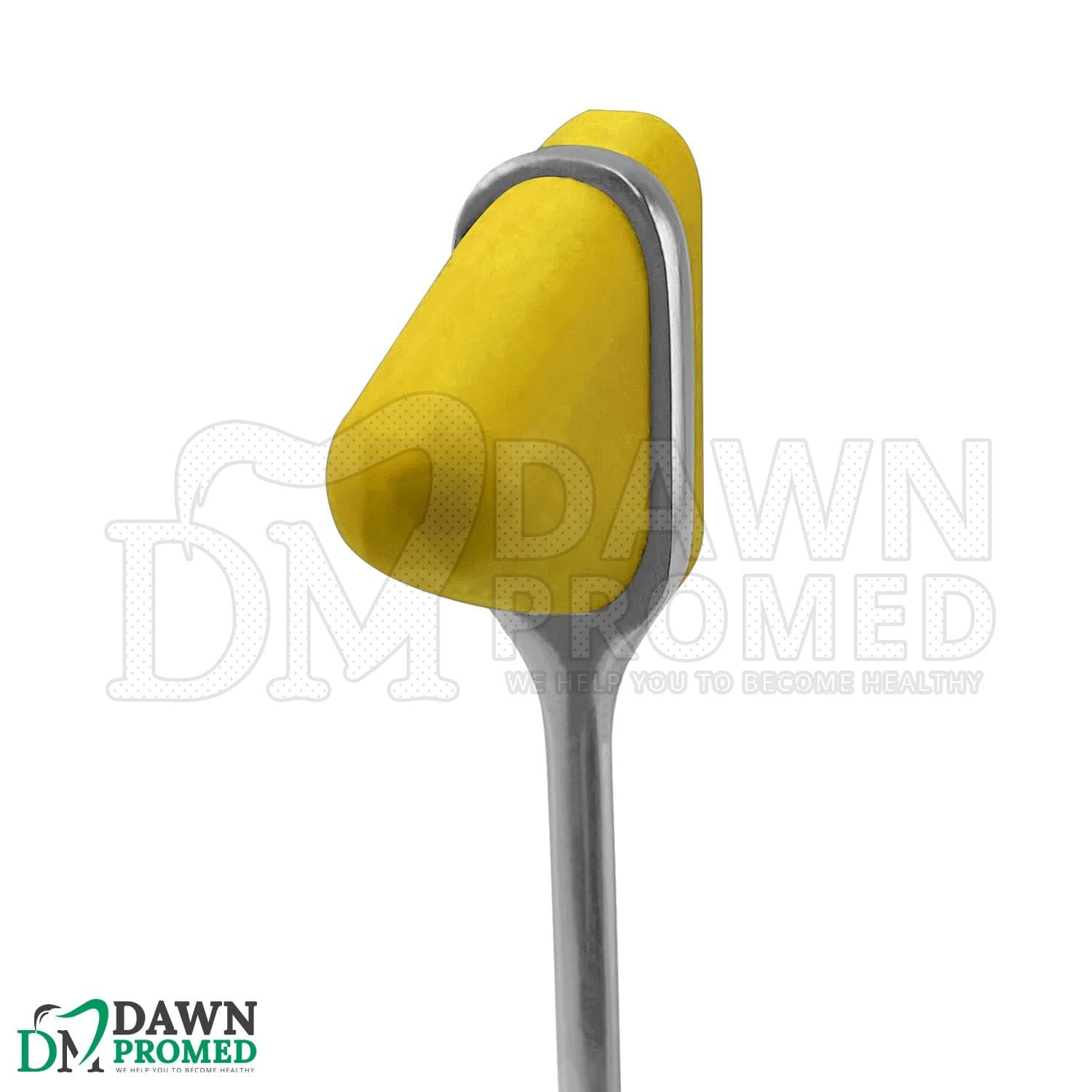Yellow 7.5" Taylor Percussion (Reflex) Hammer Medical Surgical Inst German Grade 6