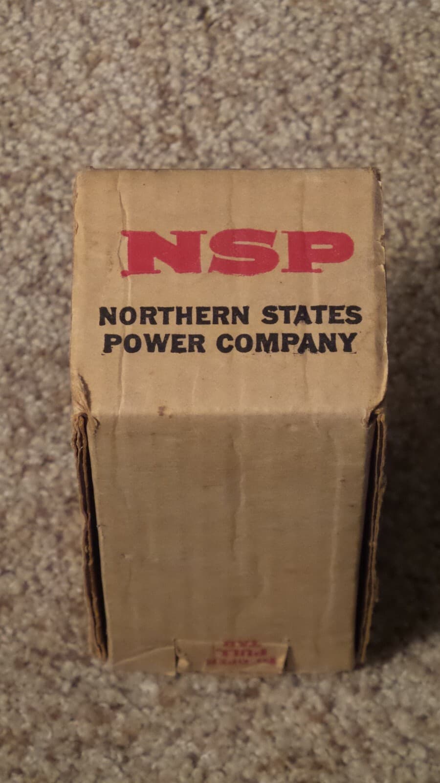 Vintage Reddy Kilowatt Advertising Light Bulb with NSP Box & Bulb Included Works 3