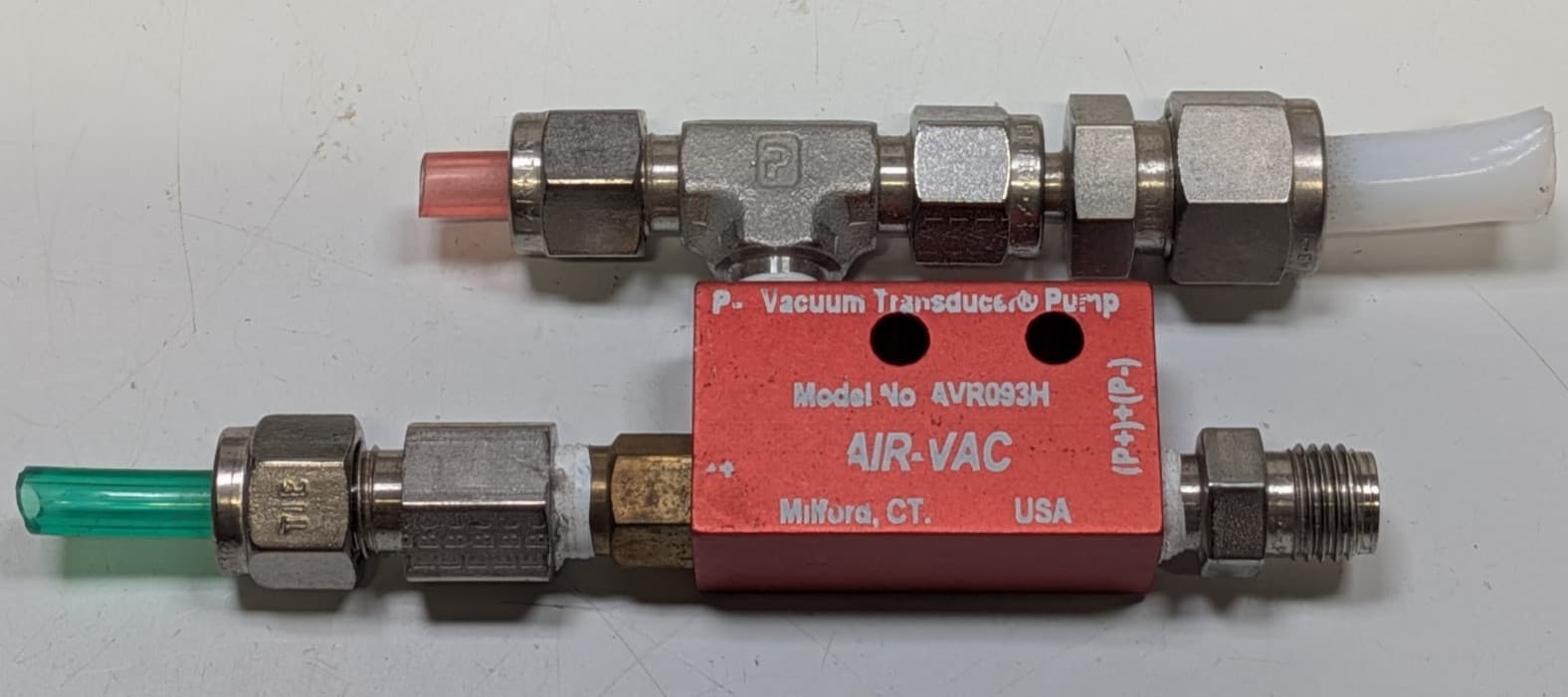 AIR-VAC AVR093H Vacuum Transducer Pump with Parker Fittings