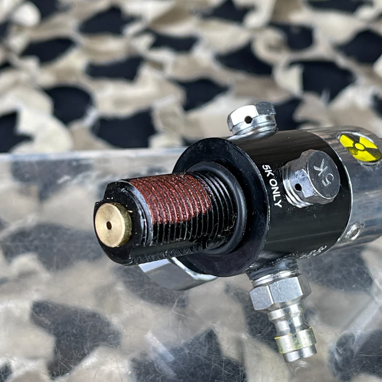 NEW PMI Pure Energy High Pressure 3000 PSI Tank Regulator - Black/Chrome 4