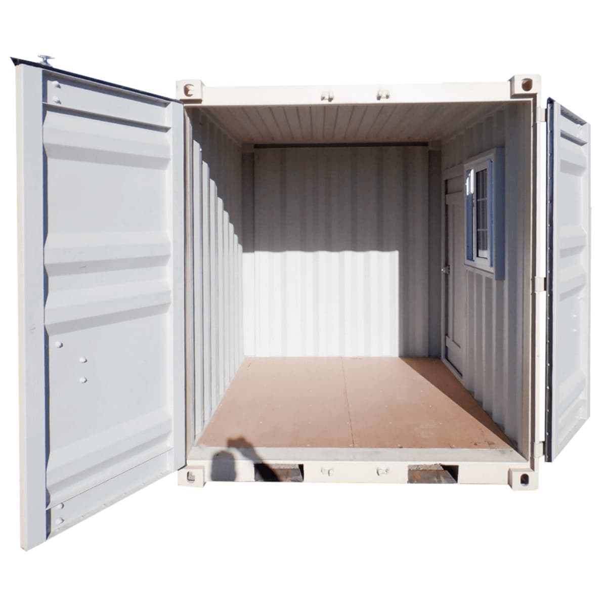 8FT Cubic Shipping Container | Lockable Door & Window | Portable Office | Storag 4