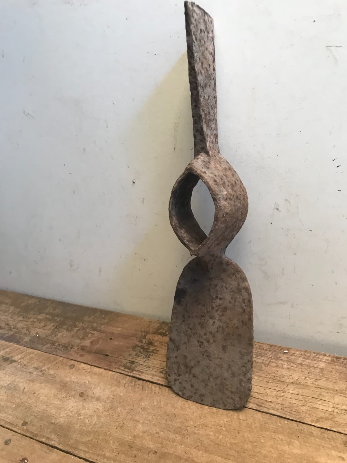 Vintage Rusty Mattock Pick Axe Garden Farm Tool Digging Planting Hoeing 3