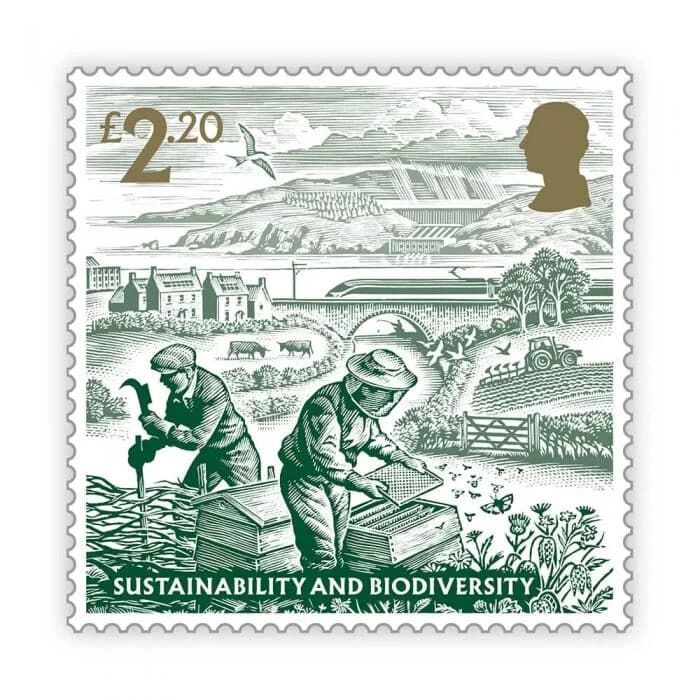 Royal Mail 2023 - King Charles lll - New Reign - Sheet of 4 stamps - MNH 5