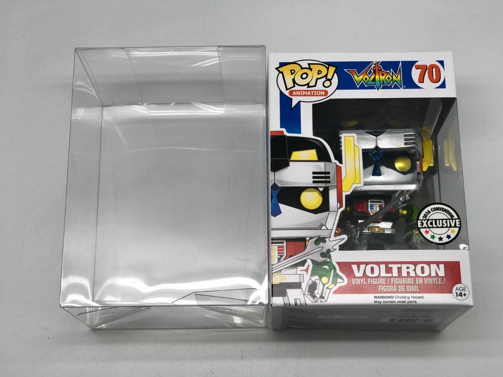 Pop Protector Case for Funko 4" Vinyl Box Crystal Clear .37mm Case Lot of 2-100