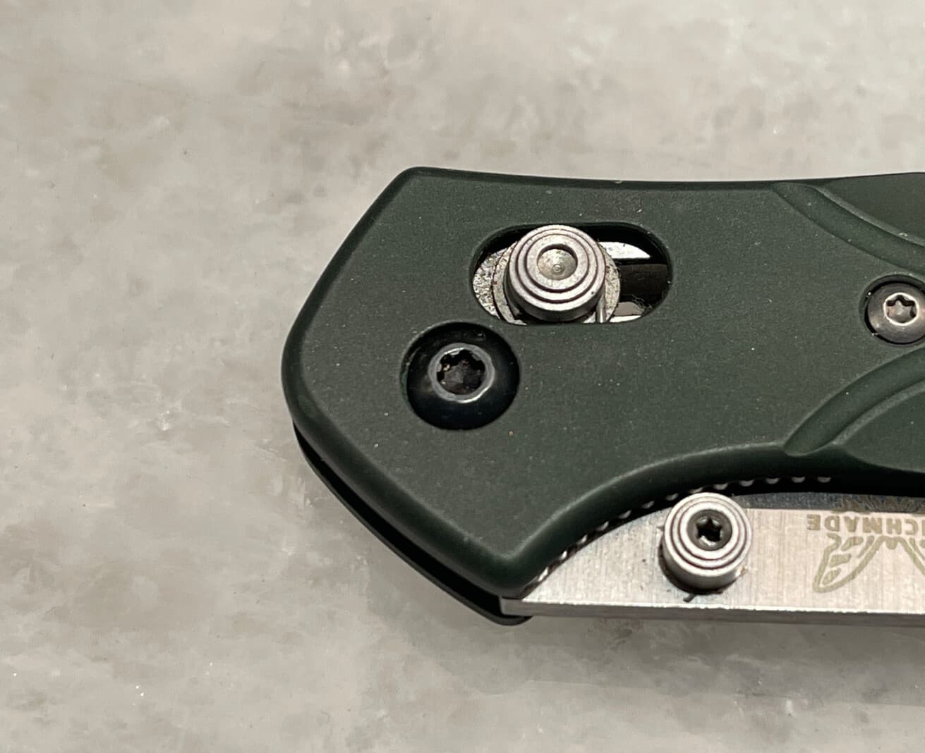 Made in USA Pivot Screw For Benchmade Osborne 940 943 Aluminum Handle Knife 2