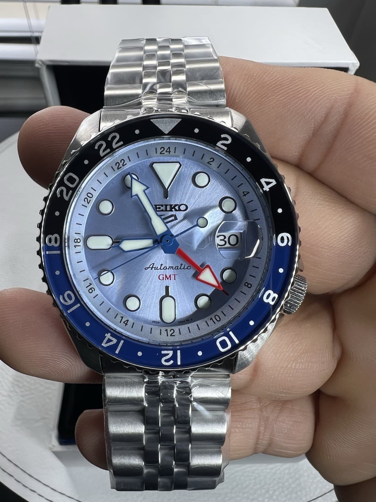  Seiko 5 Sports GMT-SSK029K1 Automatic-42.5mm 3