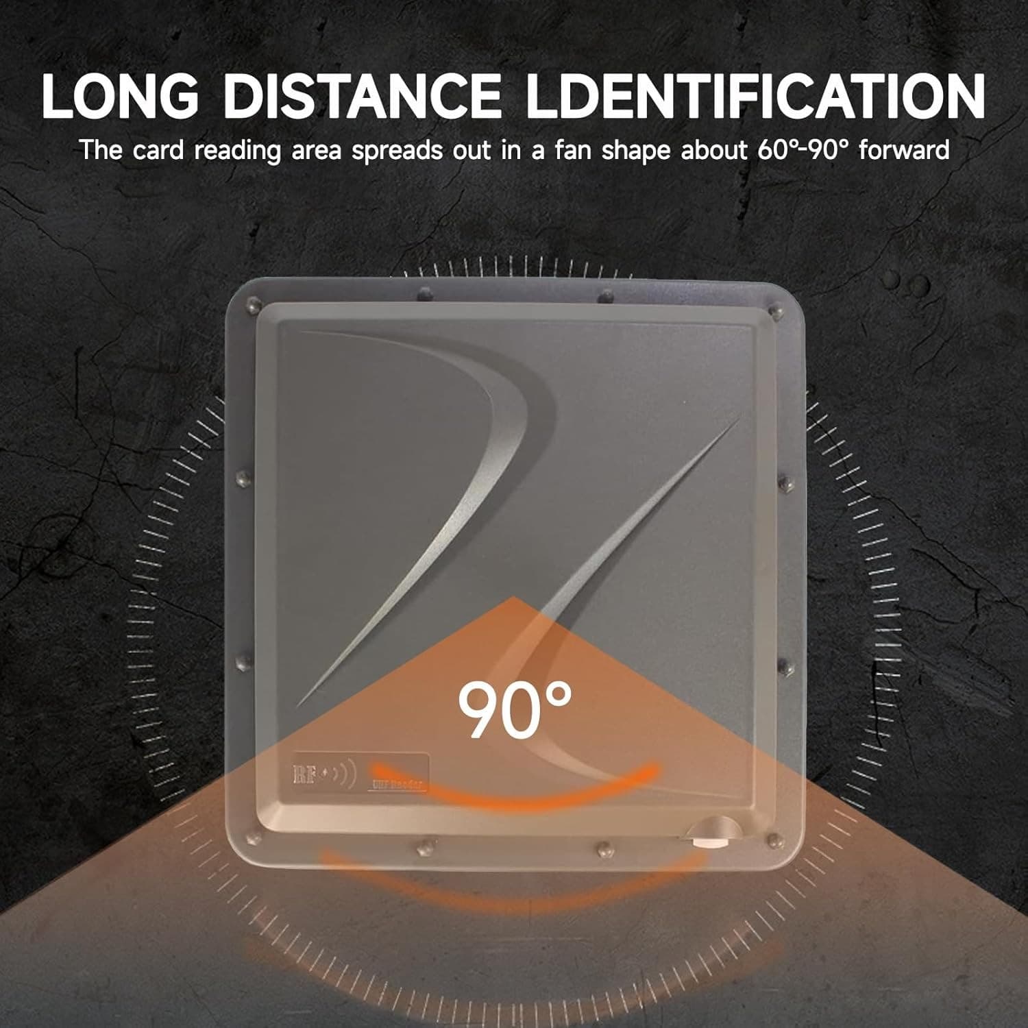 SR692 Long Range UHF RFID Reader 9dbi RJ45 Network Output UHF Integrated Reader 5